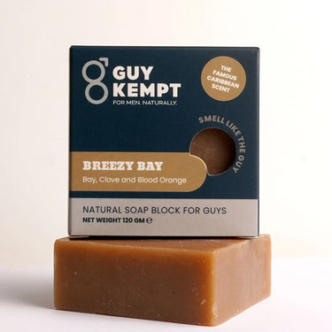 Breezy Bay – Bay, Clove & Blood Orange Natural Soap for Men